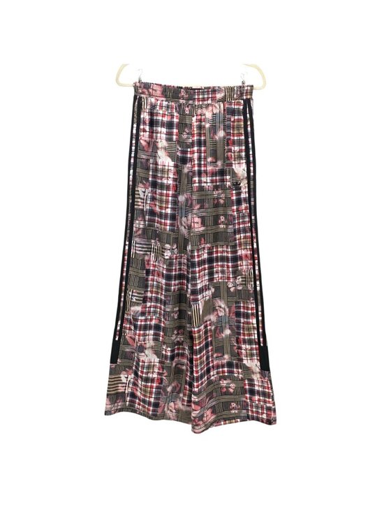 ADIDAS X Her Studio London Pants - Adidas Her Studio London Womens 6 Pants Wide Leg Multicolor Tartan Track Pants